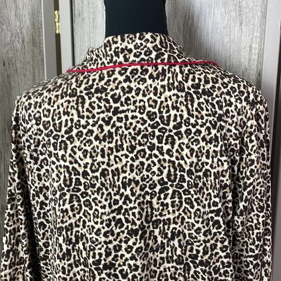 Charter Club Intimates leopard print nightgown women's L - Picture 9 of 15